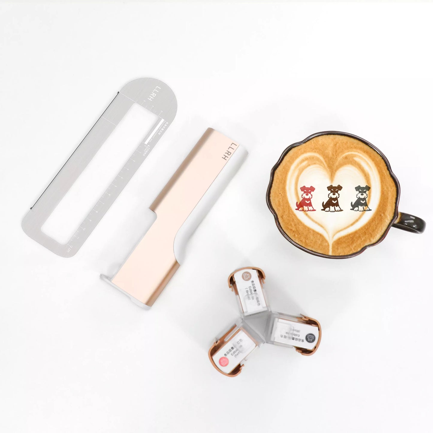 LLRH SHOP - LLRH PrintPen – Portable Food - Grade Bluetooth Coffee Printer