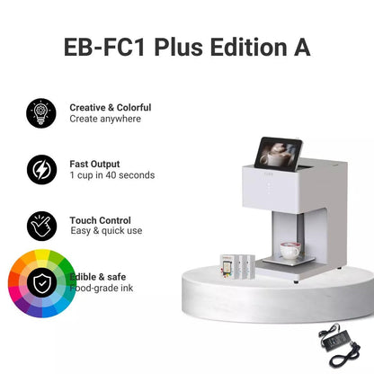 LLRH SHOP - LLRH EB - FC1 - Multicolor Food Printer for Coffee and Beverages