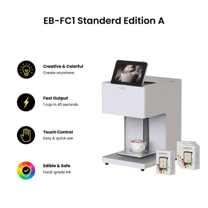 LLRH SHOP - LLRH EB - FC1 - Multicolor Food Printer for Coffee and Beverages