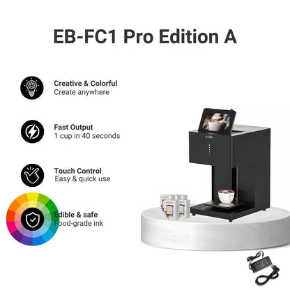 LLRH SHOP - LLRH EB - FC1 - Multicolor Food Printer for Coffee and Beverages
