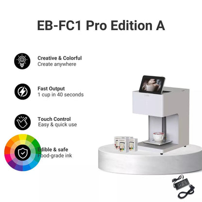 LLRH SHOP - LLRH EB - FC1 - Multicolor Food Printer for Coffee and Beverages