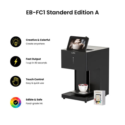 LLRH SHOP - LLRH EB - FC1 - Multicolor Food Printer for Coffee and Beverages