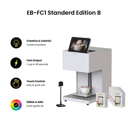 LLRH SHOP - LLRH EB - FC1 - Multicolor Food Printer for Coffee and Beverages