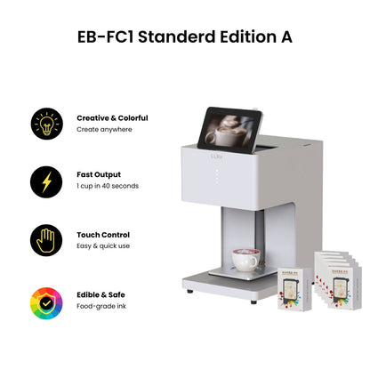 LLRH SHOP - LLRH EB - FC1 - Multicolor Food Printer for Coffee and Beverages